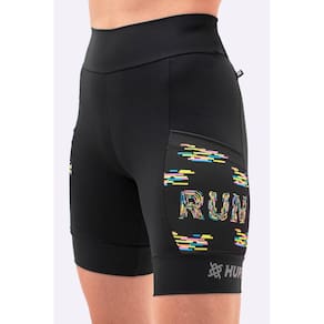 Bermuda Compressão Feminina HUPI Run Longa Colors