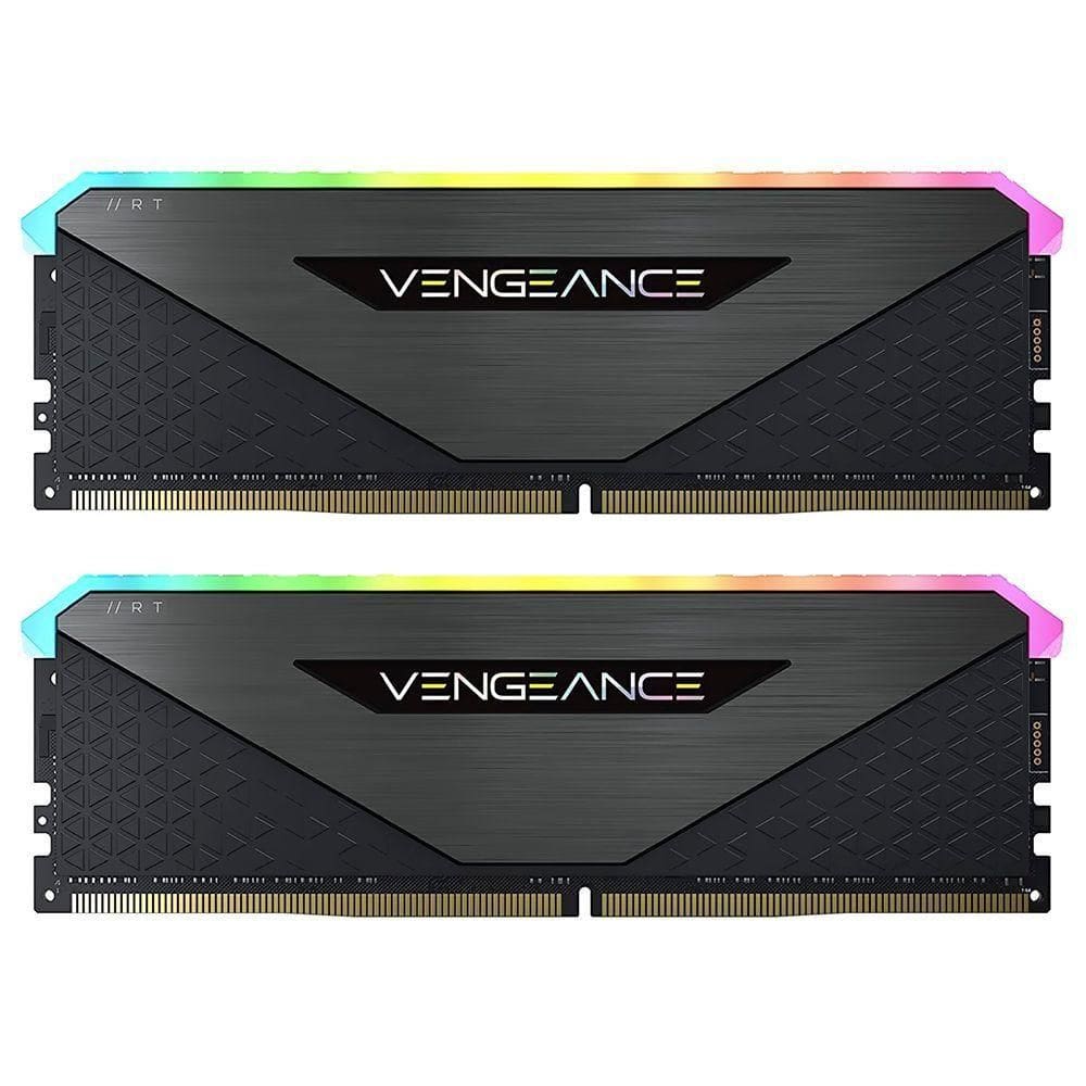 Memória Ram Corsair Vengeance Rgb Rt 32gb (16gb*2) Ddr4 / 3600mhz - (cmn32gx4m2z3600c16)