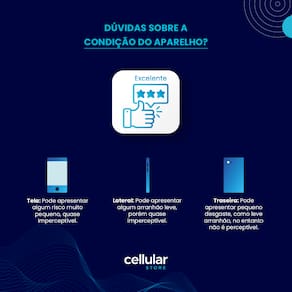Usado: Motorola E6i 32 GB Cinza - Excelente