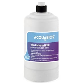 Refil Vela Universal para Filtro Pia Torneira RV01 Acquabios