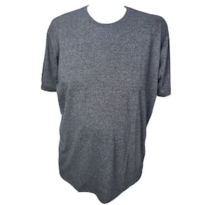 Camiseta Básica Masculina Malha Sensation Ultra Leve Plus Size - Grafite