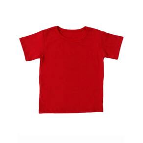 Camiseta Infantil Masculina Básica Lisa
