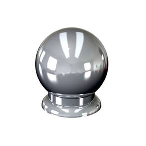 puxador de gaveta e moveis em geral oval cromado kit com 5