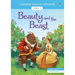 Beauty And The Beast - Usborne English Readers - Level 1 - Book With Activities And Free Audio