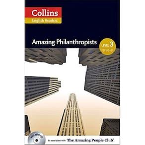 Amazing Philanthropists - Collins English Readers - Level 3 - Book With MP3 CD