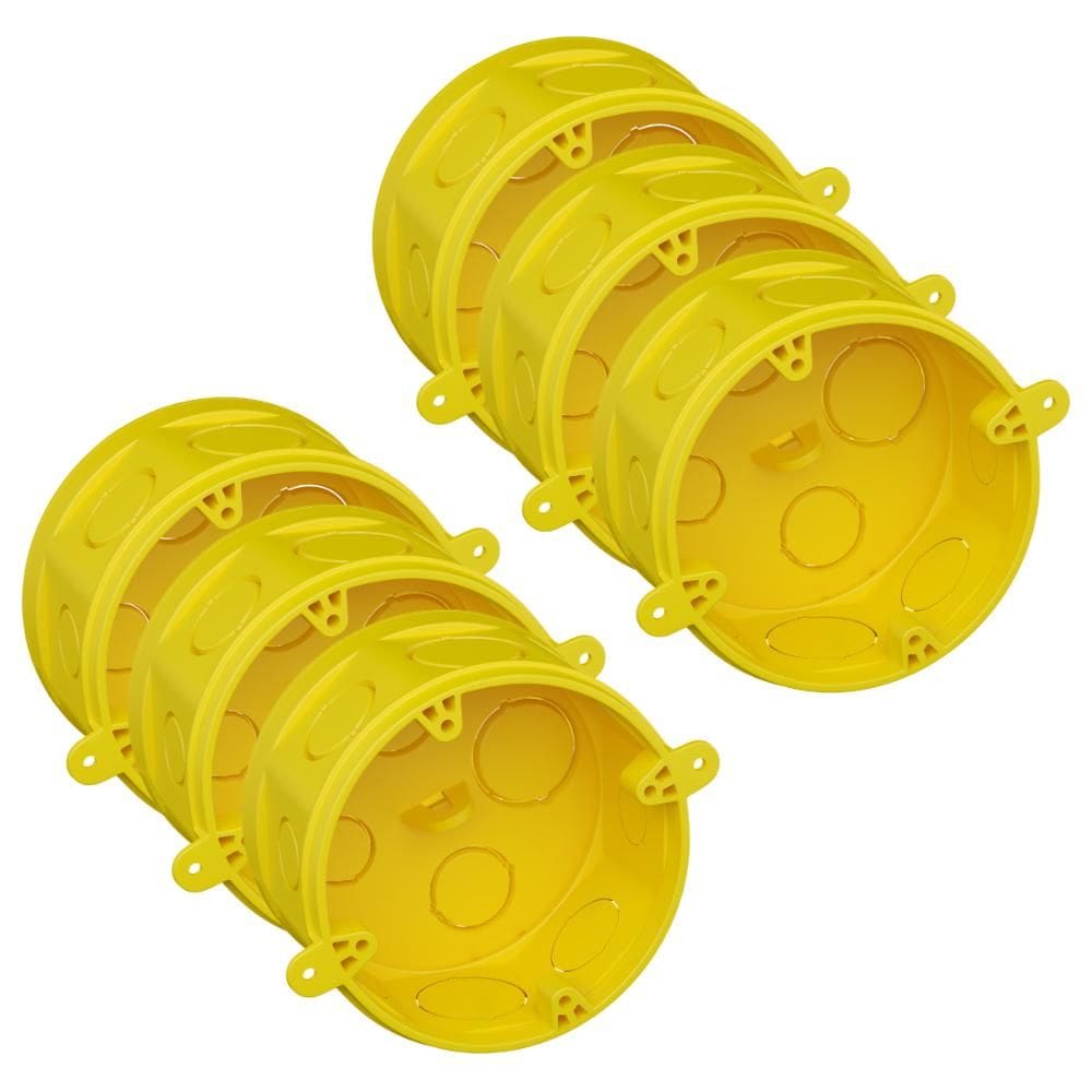 Kit Caixa De Luz Octogonal Fortlev - 6 Unidades