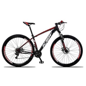 Bicicleta Aro 29 Ksw 24 Vel Shimano Freio Hidraulico Trava