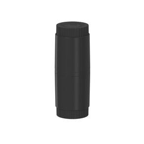 Porta Escova De Dentes Dórica Ou 7,8 X 20,5 Cm Cor:preto