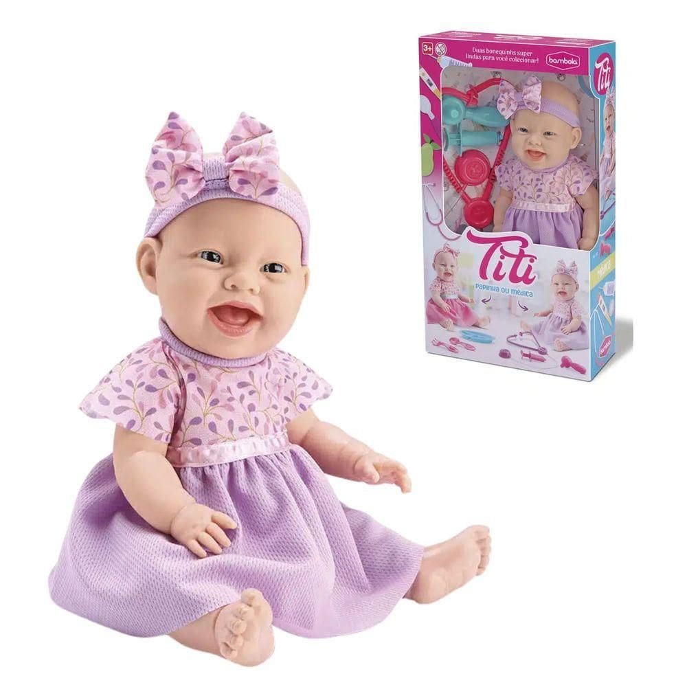 Boneca Titi Médica C/ Acessórios - Bombola