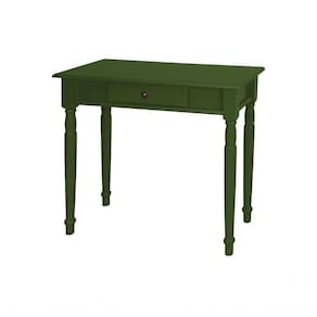 Aparador Antique 80cm Com Pé Torneado 634 Verde Musgo