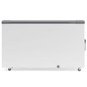 Freezer Plano Vidro Reto Deslizante Com Led Ghd400l Gelopar Expositor 395 Litros Cinza 220v