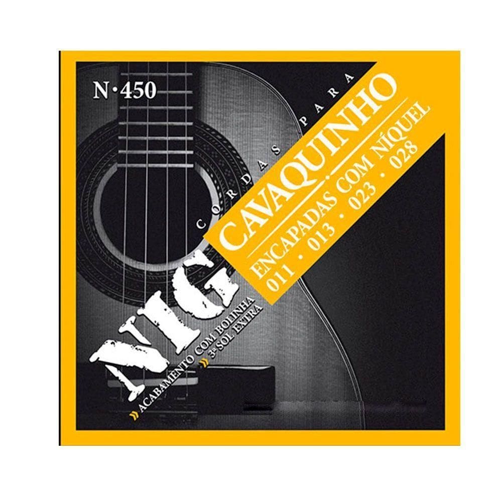 Encordoamento Nig P/ Cavaquinho C/ Bolinha N-450 11/28 - Ec0207