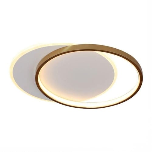 imagem-Plafon Led Crush Ii Champanhe 3000k 36w - Usina Imports