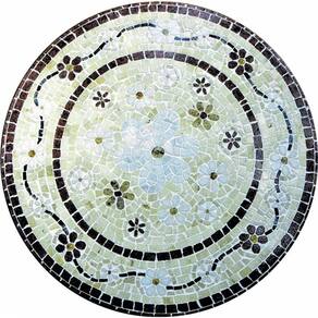 Mandala Mosaico Floral Doppio Festoni Tamanho 120cm