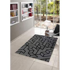 Tapete 100x150cm Cut Loop Sala de Estar Goop
