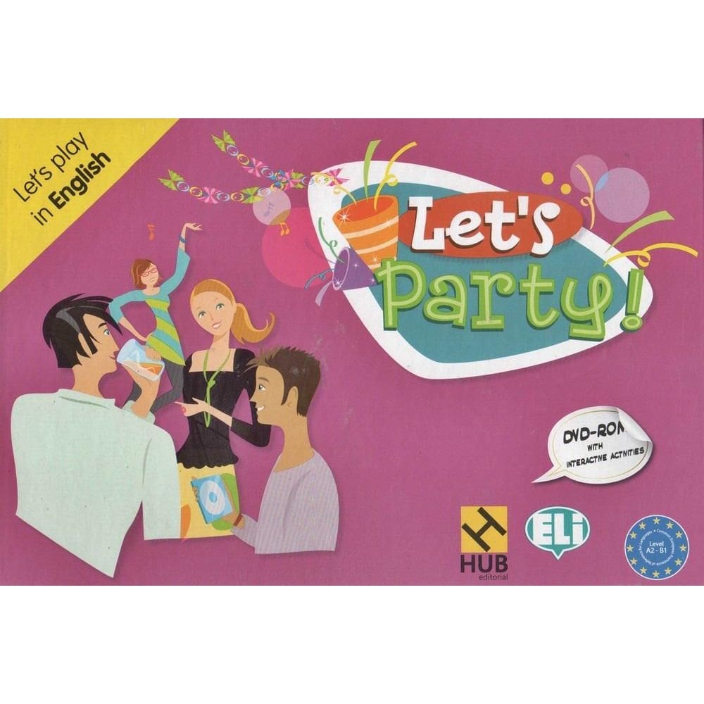 Let`s Party - Let`s Play In English - Jogo Com 48 Cartas, Teacher`s Booklet E CD-ROM