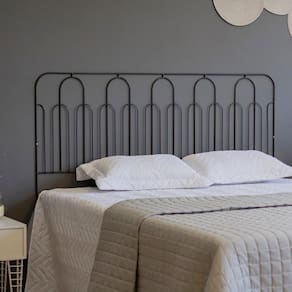Cabeceira para Cama Aramada Triunfo - Queen Preto