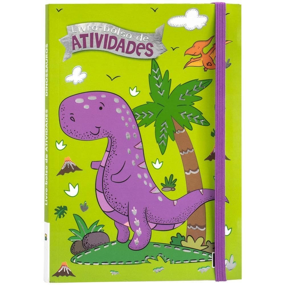 Livro-Bolso De Atividades: Dinossauros