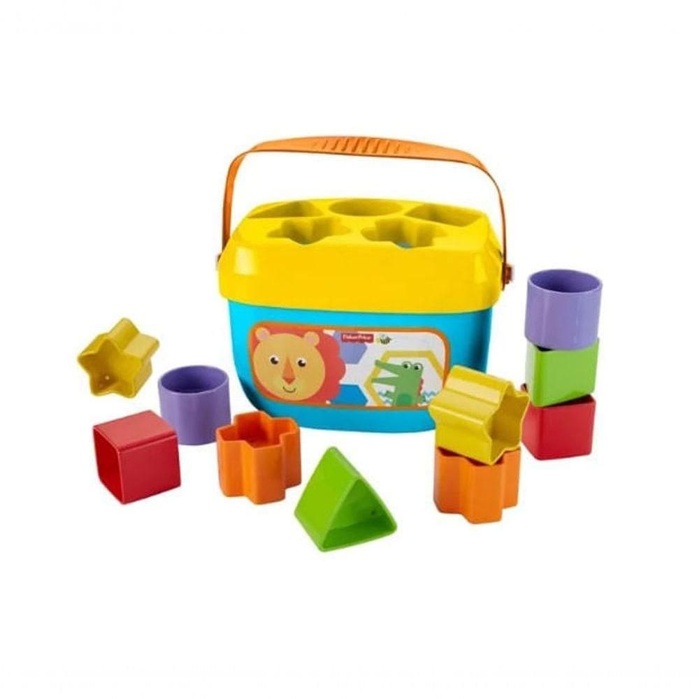 Balde Pedagógico Primeiros Blocos - Fisher Price