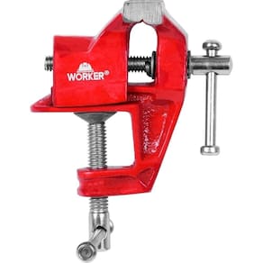 Torno De Bancada 60mm Fixo Mini Worker