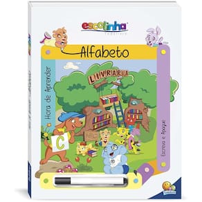 Hora De Aprender! Alfabeto: Atividades Escreva E Apague
