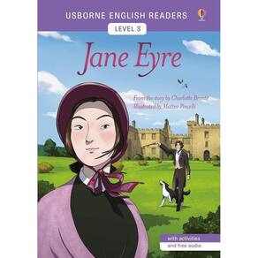 Jane Eyre - Usborne English Readers - Level 3 - Book With Activities And Free Audio