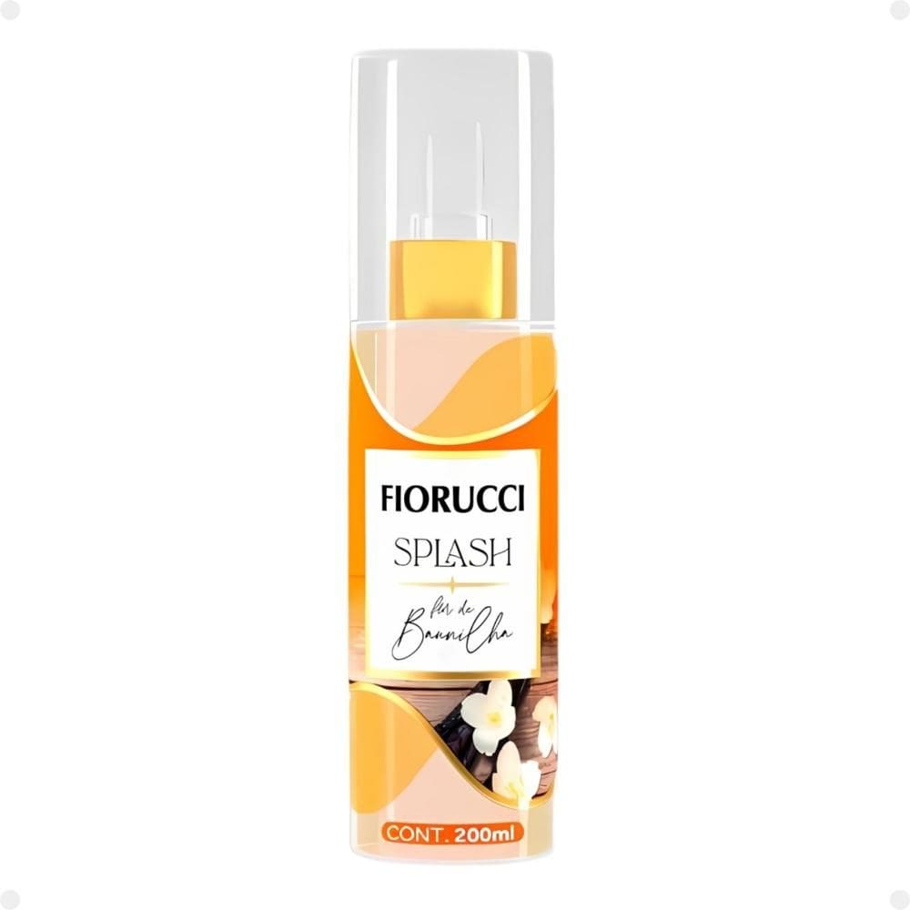 Deo Colônia Splash Fiorucci Flor de Baunilha 200ml