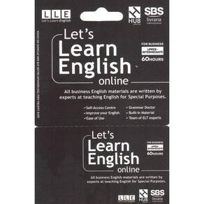 Let`s Learn English Card - For Business - Upper-Intermediate (6 Months)