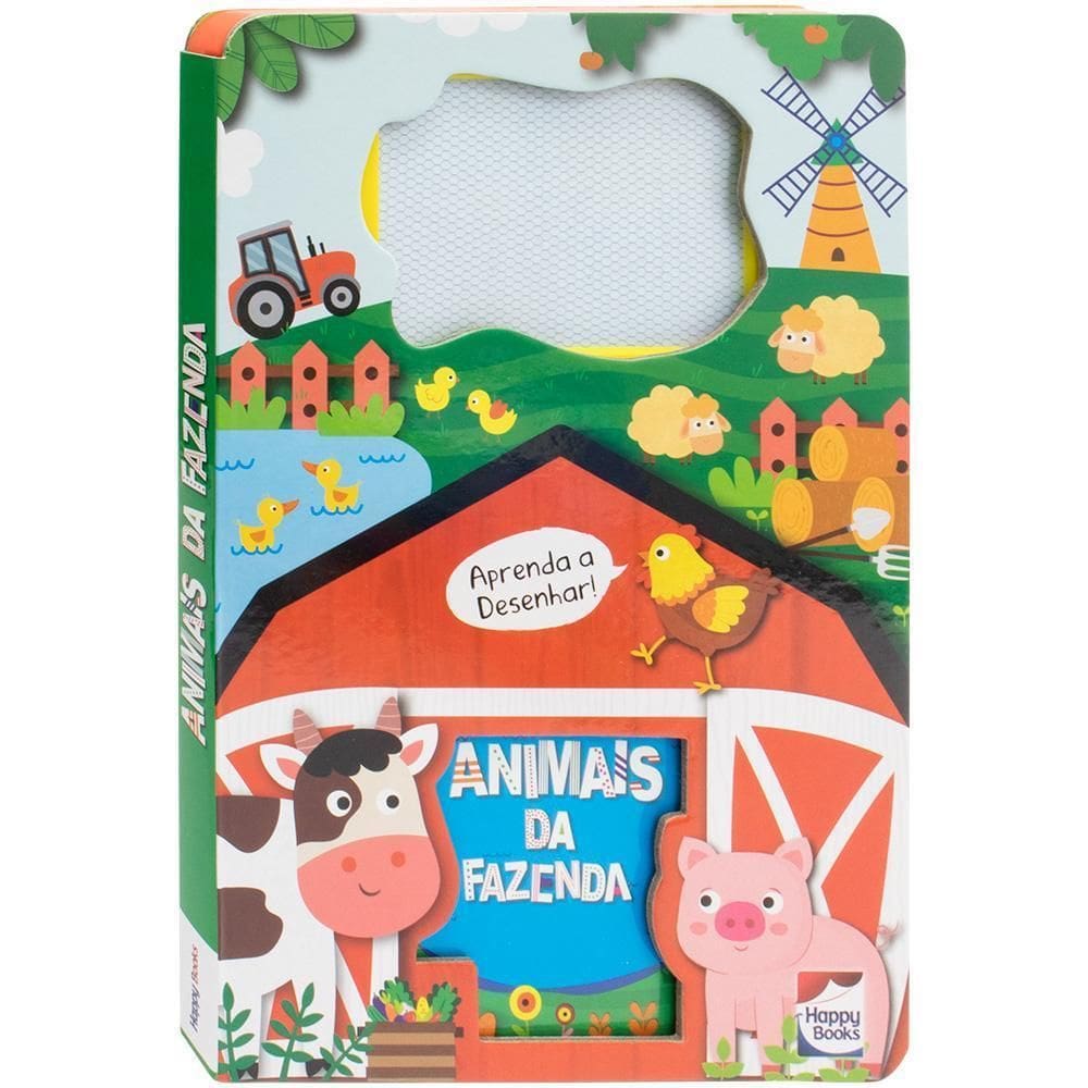 Livro-Lousa Mágica! Animais Da Fazenda