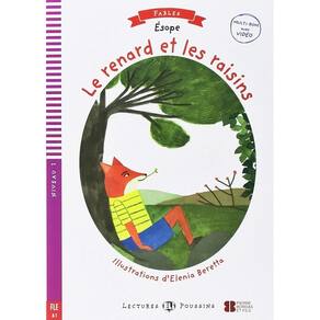 Le Renard Et Les Raisins - Hub Lectures Poussins - Niveau 2 - Livre Avec Video Multi-ROM
