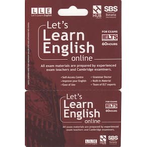 Let`s Learn English Card - For Exams - Ielts (6 Months)