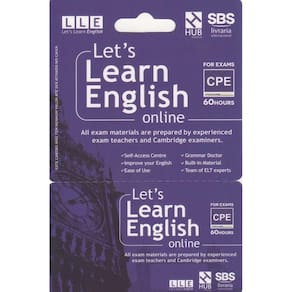 Let`s Learn English Card - For Exams - Cpe (6 Months)