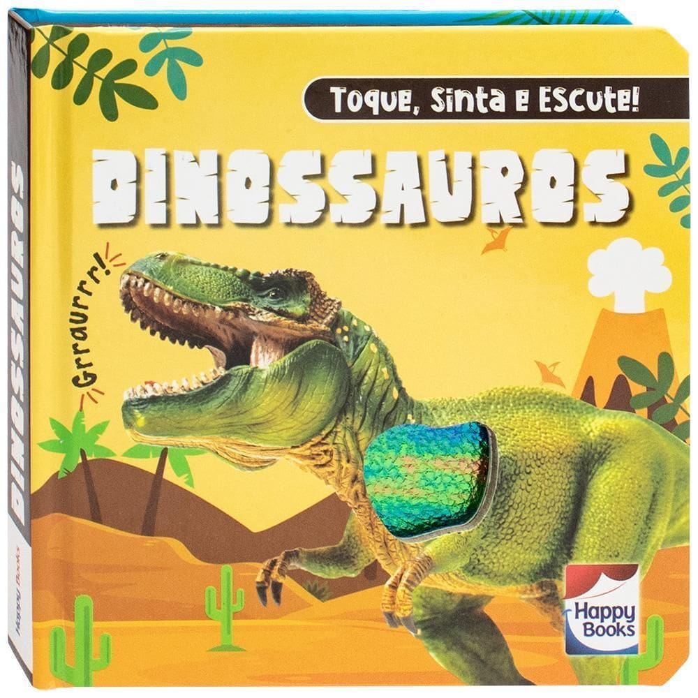 Meu Livro Barulhento De Tocar E Sentir: Dinossauros