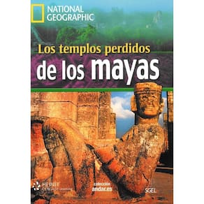 Los Templos Perdidos De Los Mayas - Colección Andar. ES - National Geographic - N. B1 - Libro Con Dvd