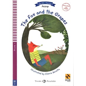 The Fox And The Grapes - Hub Young Readers - Fairy Tales - Stage 2 - Book With Video Multi-ROM