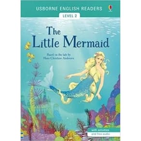 The Little Mermaid - Usborne English Readers - Level 2 - Book With Activities And Free Audio