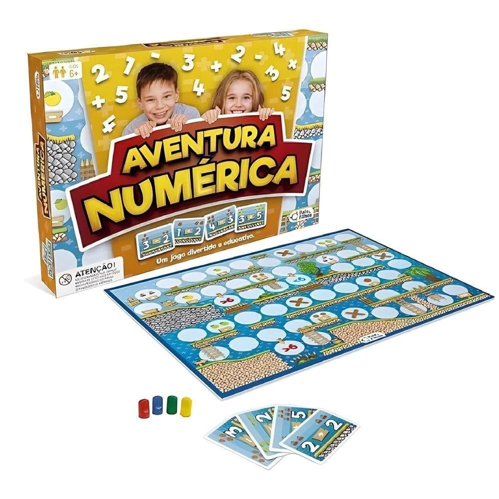 Jogo Aventura Numérica - Pais E Filhos