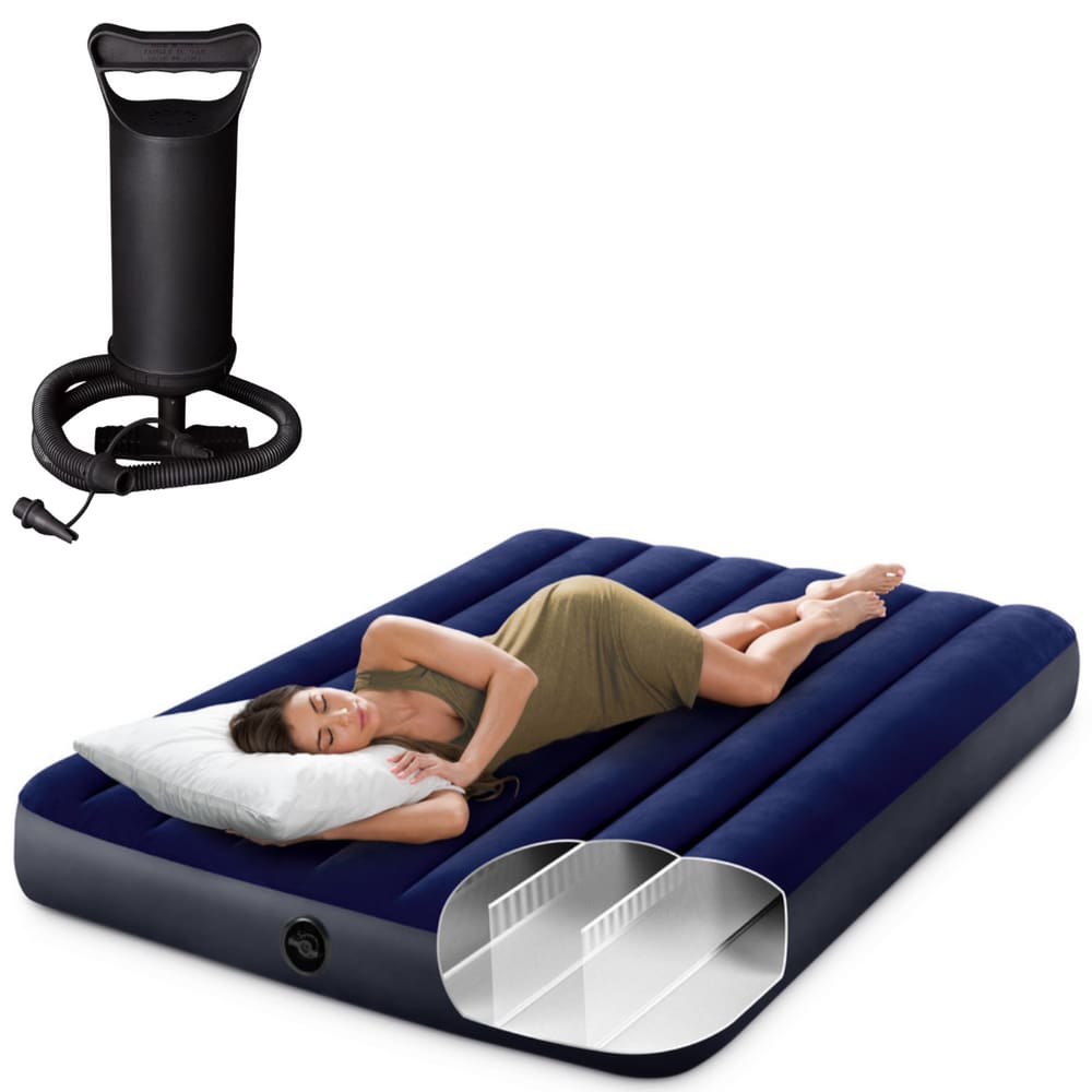 Colchão Inflável Casal Intex Fiber Tech 191X137x25cm