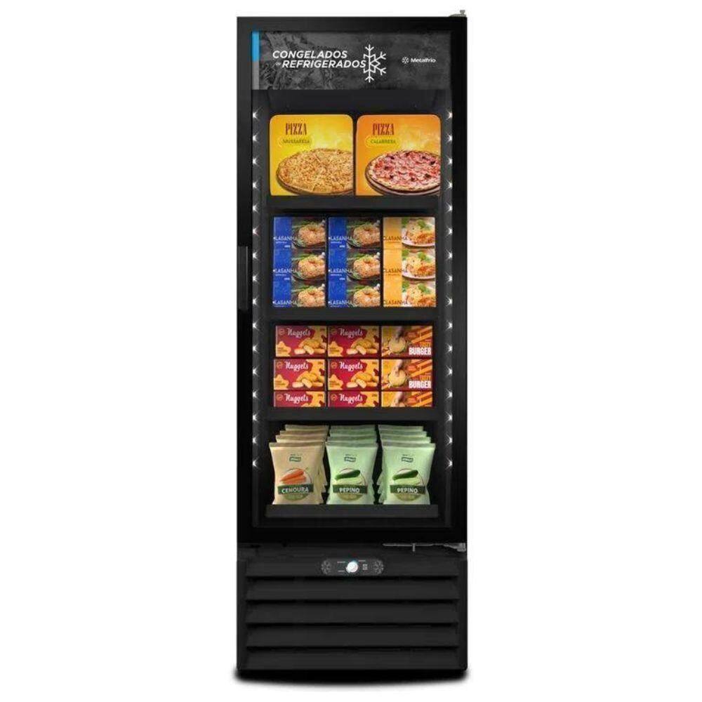 Freezer Dupla Ação Porta De Vidro Vf55ah | Casas Bahia