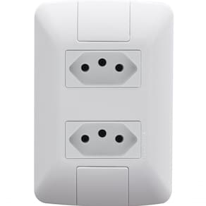 Kit 3 Conj 4x2 Com 2 Tomadas 2p+t Tramontina 20a 250v