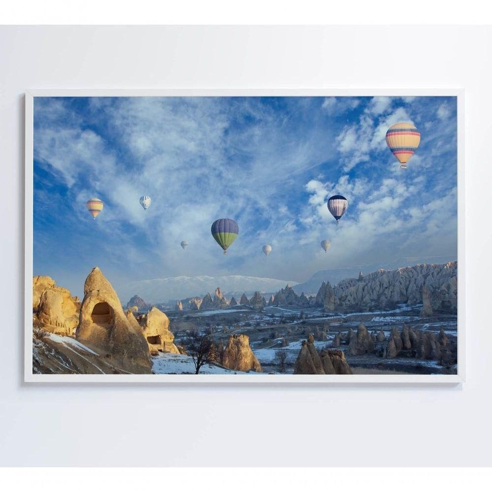 Quadro Balões 90x60 Cm Adesivo Fotográfico