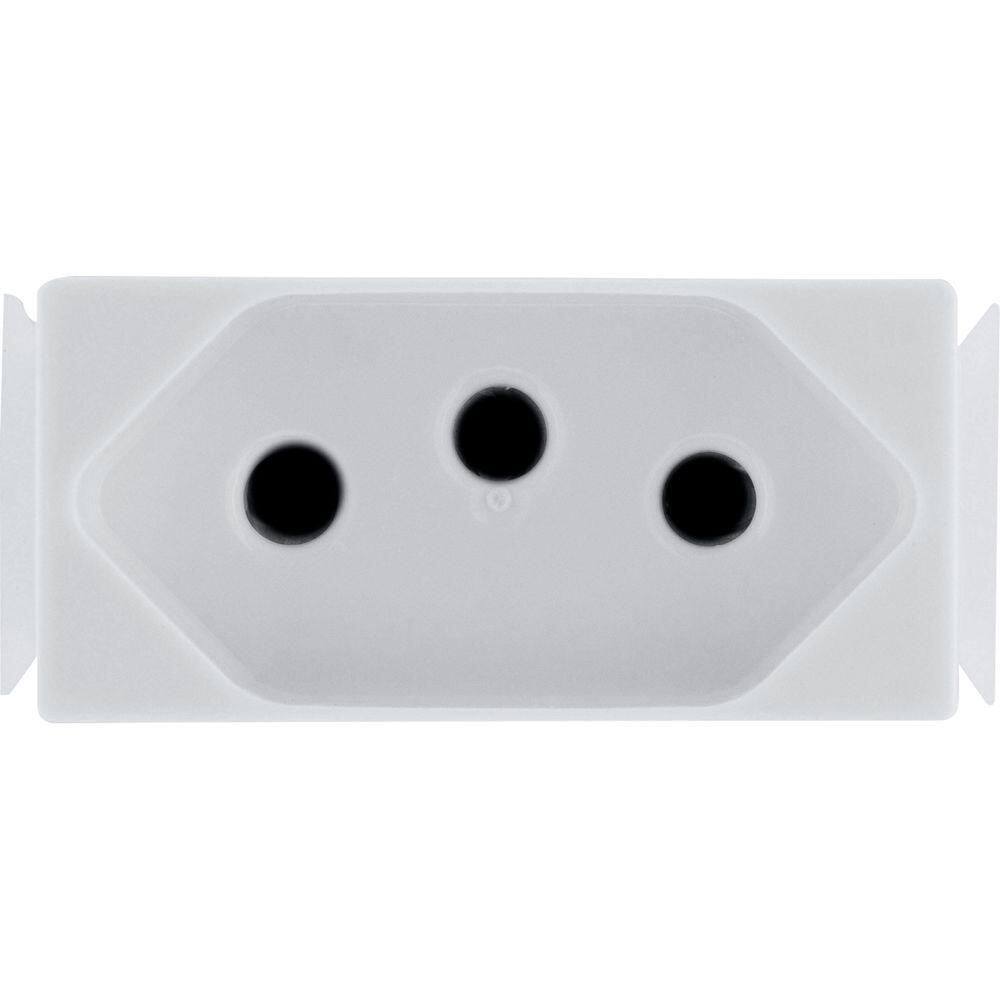 Kit 12 Modulo Tomada 2p+t Tramontina Aria 20 A 250 V Branco