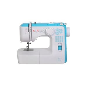 Máquina Costura Doméstica Ss-588 220V Mecânica Azul - Sun Special
