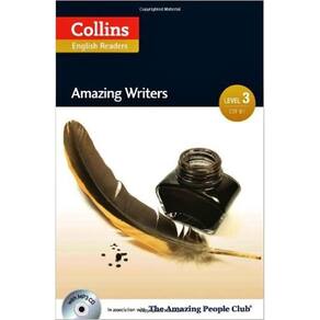 Amazing Writers - Collins English Readers - Level 3 - Book With Downloadable Audio
