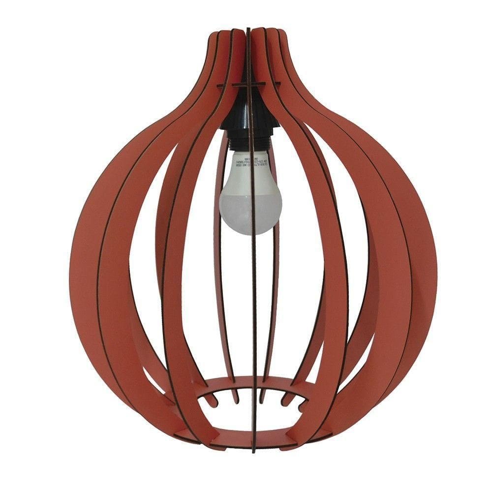 Lustre Pêndulo de Teto Luminária Pendente Living Coral