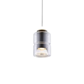 Lustre Pendente Nordecor Roz 2697 Preto Led Bivolt