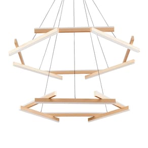 Lustre Pendente Nordecor Wida 2786 Preto / Ouro Champagne Led Bivolt