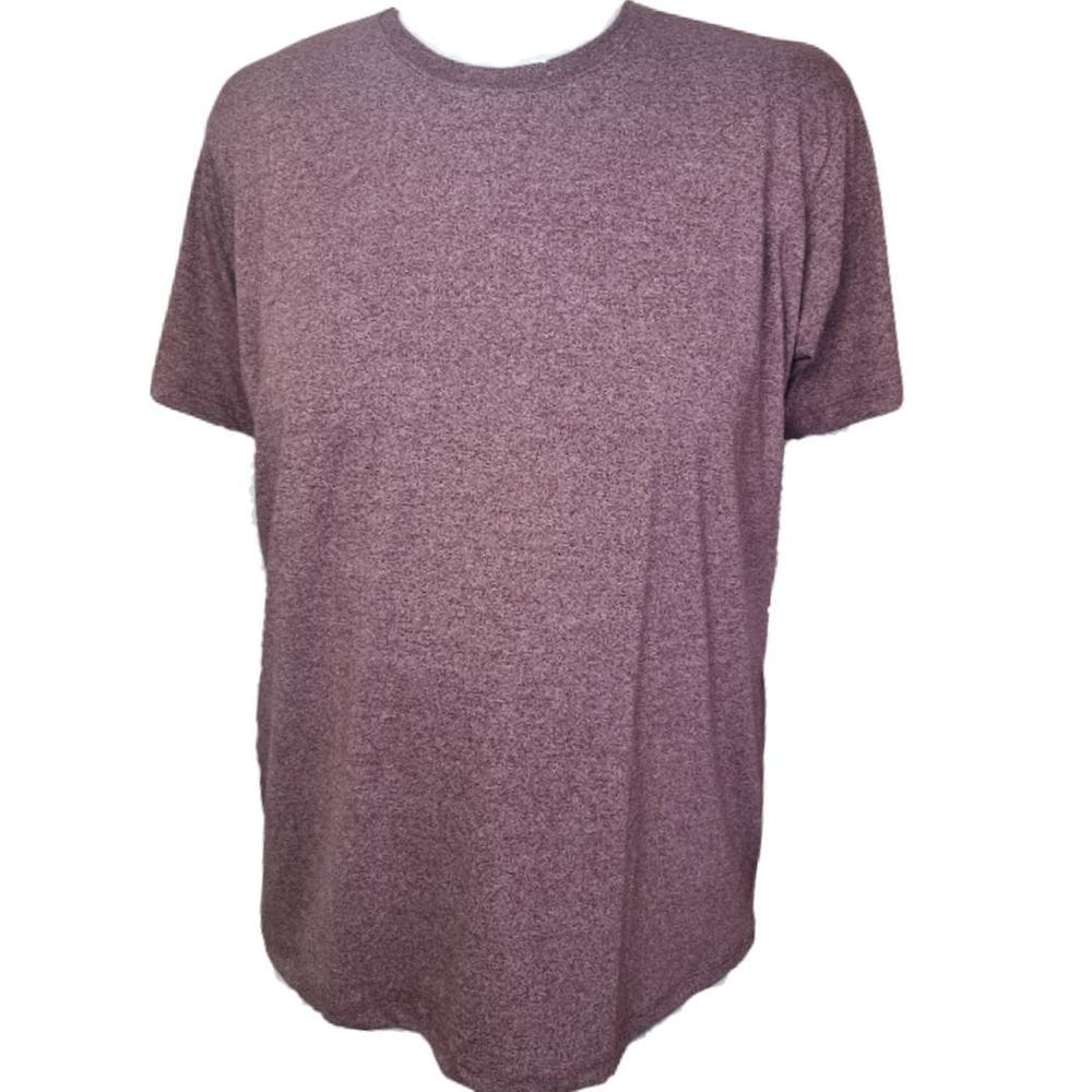Camiseta Básica Masculina Malha Sensation Ultra Leve Plus Size Marsala | Loja Rosalis