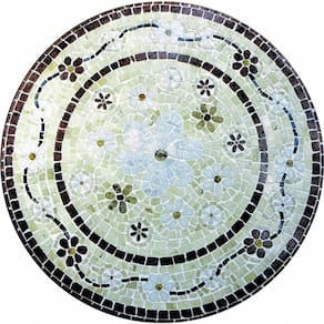 Mandala Mosaico Floral Doppio Festoni Tamanho 130cm