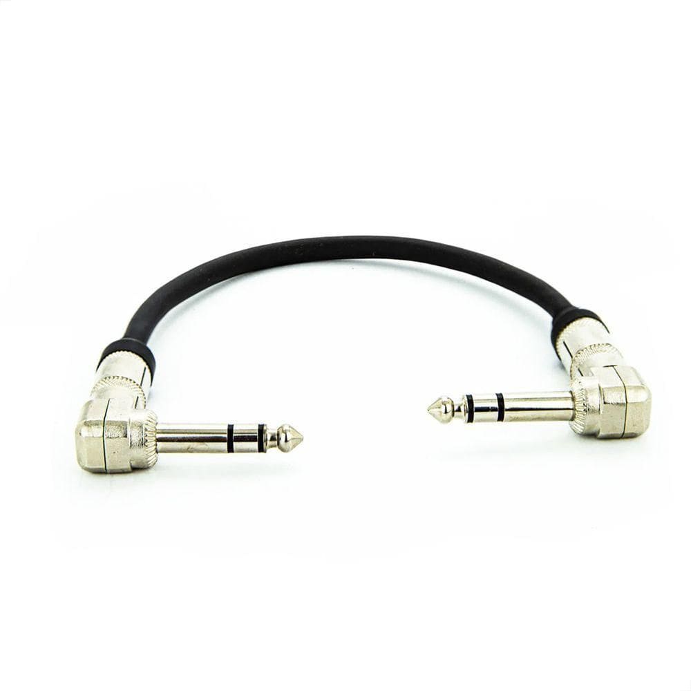 Cabo Adaptador P10 90º X P10 90º Estereo - 3 Metros